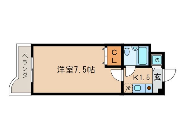 四ノ宮コ－トの物件間取画像